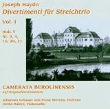 Joseph Haydn: Divertimenti fur Streichtrio Vol. I