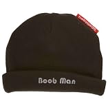 Babygags Boob Man Beanie Cap - Black 0-6 Months