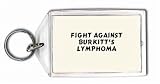 Fight Against Burkitt's Lymphoma Keychain