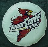 Iowa State University Cyclones white tire cover, Size A