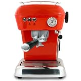 Ascaso DR.114 Dream 16-Bar-Pump Espresso Machine, Love Red