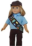 Brownie Pant Outfit Costume Set Doll Clothes for 18 Inch Dolls, Fits American Girl