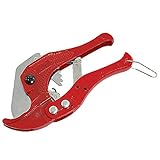uxcell PVC パイプ　カッター　 1 5　ハンド　ツール　メタル　シザー　レッド