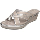 Cole Haan Women's Lunetta Lo Thong Sandal,Feather/Argento,8.5 B