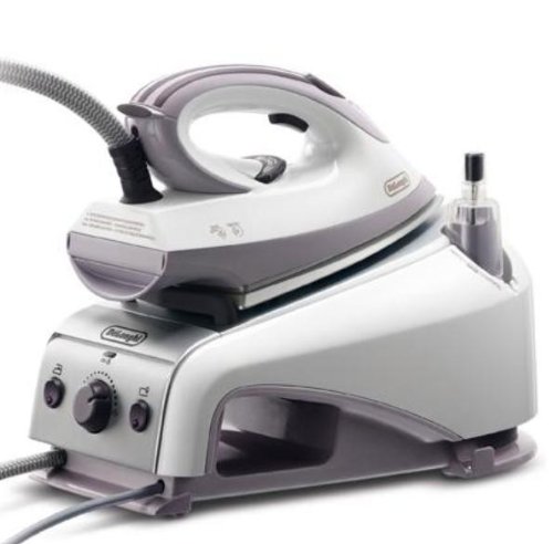 DeLonghi VVX 1470 GA Dampfbügelstation 4,5 bar regulierbare Dampfausgabe 2200 Watt Gemini Bügelsohle