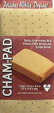 Acme Sponge & Chamois Co 7X4x1-3/4 Chamois Pad Cp703 Car Wash Tools & Accessories