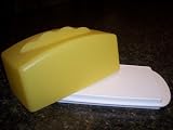 Tupperware Impressions Butter Cheese Keeper NEW Retired