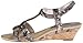AK Anne Klein Women's Narelle Fabric Wedge Sandal