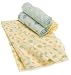 Lambs & Ivy Froggy Tales 4 Pack Flannel Blanket