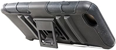 Apple iPhone 6 Case (4.7") - New Black Dual Layer Armor Belt Clip Holster Cover Case Shell Kickstand for Apple iPhone 6 4.7"