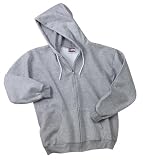 Hanes 10 oz Zip Hooded Sweatshirt (F283)