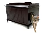 Designer Catbox Litter Box Enclosure in Espresso