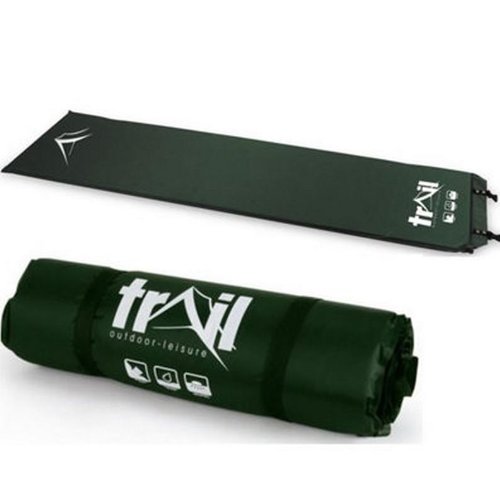 Camping Mat Self Inflating Mattress Sleeping Bed Roll Memory Foam Trail Green