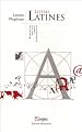 Lettres latines - Rencontres avec des formes remarquables