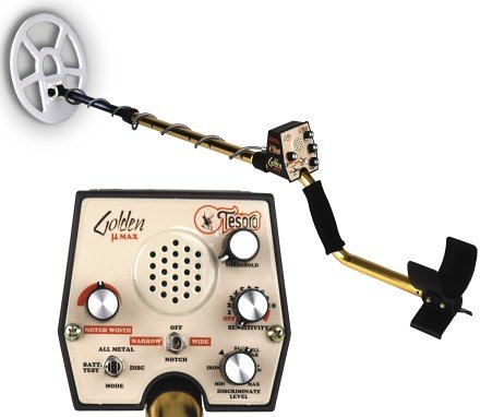 Childrens Toyshop  Outdoor Living : Tesoro Golden uMax Metal Detector