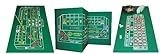 Craps & Roulette 2-Sided Casino Felt Layout