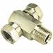 Tools & Hardware : Buyers 3/4in. F/F NPSM x 3/4in. M NPTF Swivel Branch Tee