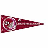 NFL Kansas City Chiefs Pennant Clock