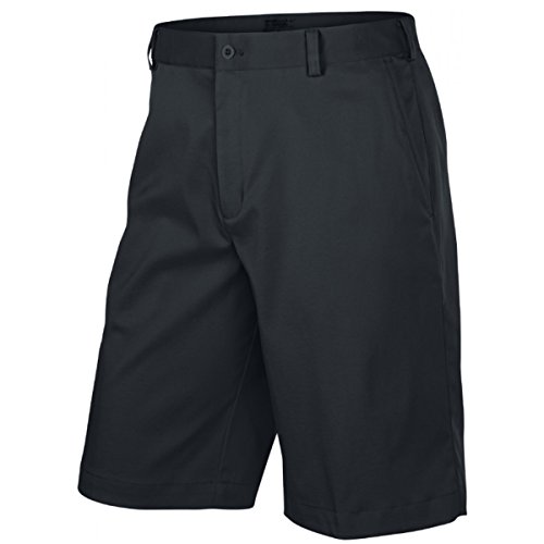 Nike Mens Flat Front Tech Golf Shorts (34, Black)