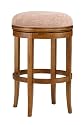 Hillsdale 4403-826 Oakview Backless Swivel Counter Stool, Oak