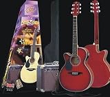 SX EAG 1K TWR Acoustic Guitar LH Lefty w/AG1065