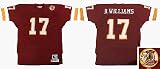 Doug Williams 1986 Washington Redskins #17 Authentic Throwback Mitchell and Ness NFL Football Jersey