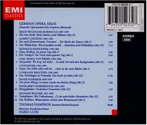 German Opera Arias under The Classical Store