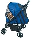 Pet Gear Happy Trails 30-Pound-Capacity Pet Stroller, Cobalt Blue