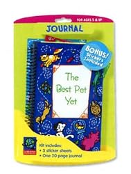 Learning Playground The Best Pet Yet Child's 22-Page Journal with BONUS Stickers