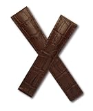 Brown Crocodile-style leather strap to fit TAG Heuer Monza models starting CR21-, CR51- & WR21-.