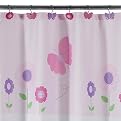 Tiddliwinks Flowers Shower Curtain