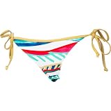 41ZRYLemNuL. SL160  Roxy Golden Maze Binded Brazilian String Bikini Bottom   Womens