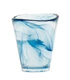 Kosta Boda Mine Petrol Blue Tumbler