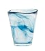 Kosta Boda Mine Petrol Blue Tumbler