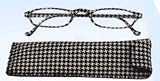 VisAcuity Houndstooth Reading Glasses +1.50