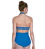 Double-Strap Back Halter Leotard - 6002