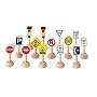 Plan Toys Set Of Traffic Signs & Lights 1 (Usa)