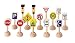 Plan Toys Set Of Traffic Signs & Lights 1 (Usa)