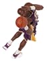 McFarlane Toys NBA Sports Picks Series 6 Action Figure Karl Malone (Los Angeles Lakers)