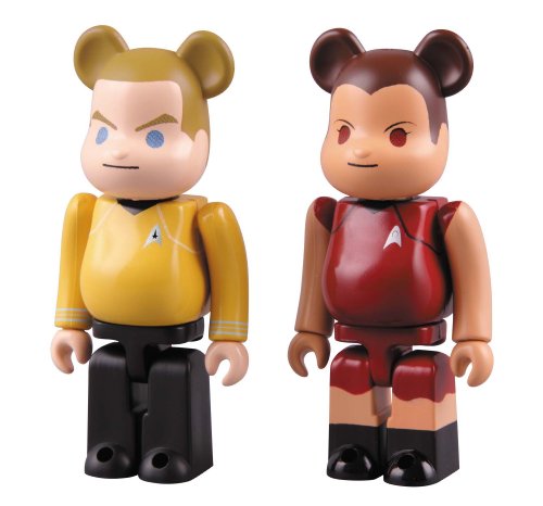 BE@RBRICK JAMES T. KIRK & UHURA 2PACK SET