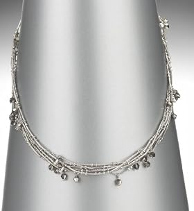 Limited Collection Multi-Strand Lantern Drop Necklace