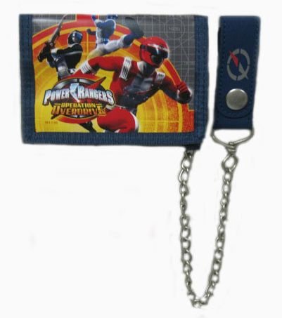 Childrens Toyshop  Toys : Power Rangers Operation Over-Drive Wallet with Chain