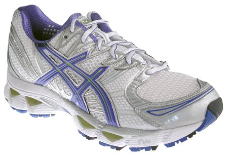 ASICS Women's GEL-Nimbus 12 Running Shoe,White/Delphinium/Kiwi,11 