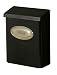 Solar Group DVK00000 Vertical Style Locking Wall Mount Mailbox, Black