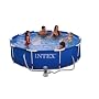 Intex Metal Frame Pool with GFCI - 10' x 30"
