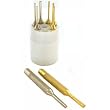 SE Punch Set, 8Pc 4 Brass 4 Chrome