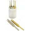 SE Punch Set, 8Pc 4 Brass 4 Chrome