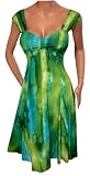 FUNFASH EMERALD GREEN EMPIRE WAIST COCKTAIL DRESS WOMENS Plus Size Made in USA