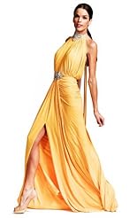 Chiffon/Taffeta/Tulle Beaded Crystal Crystals Applique Lace Evening Dress/Mother-of-the-Bride Dress 