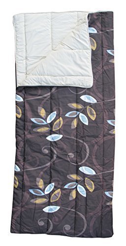 Kampa Sumptuous Luxury Citrine Single Sleeping Bag (350 g/m Fill Weight)